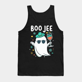 Boo Jee funny halloween Tank Top